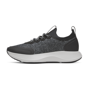 Women's Wool Strider - Dark Grey (Light Grey Sole)