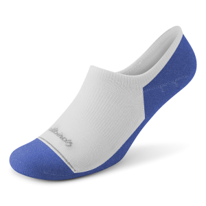 Anytime No Show Sock - Blizzard/Royal Blue